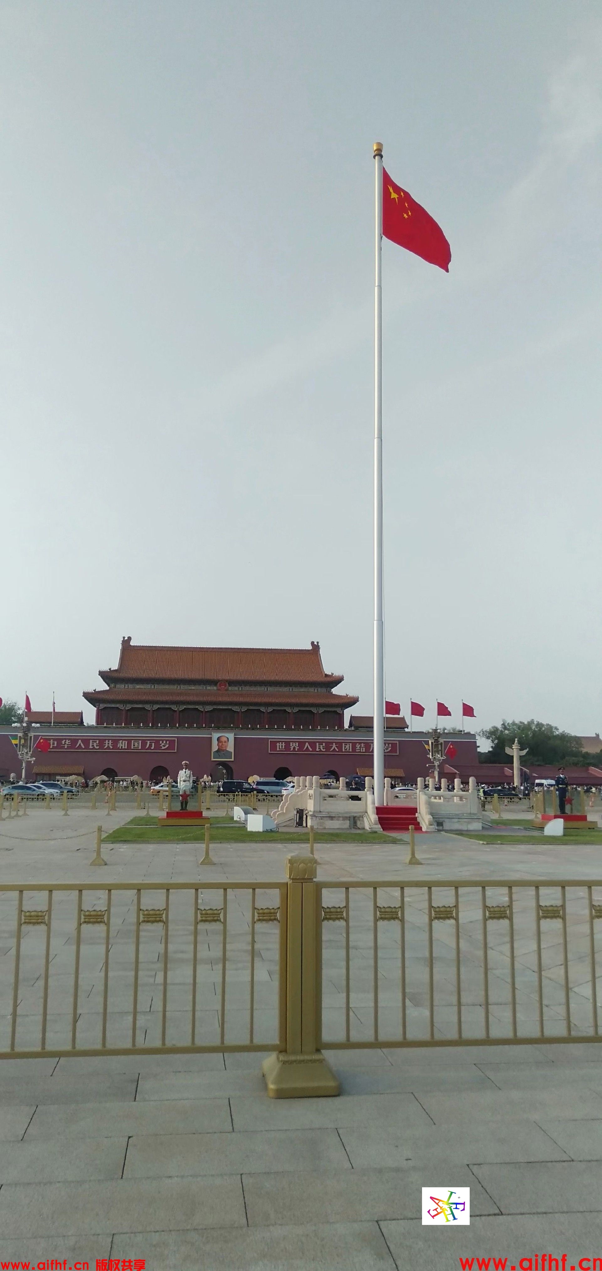Anoxia 缺氧：北京天安门广场 国旗 国家博物馆（AIFHF优秀图片）
